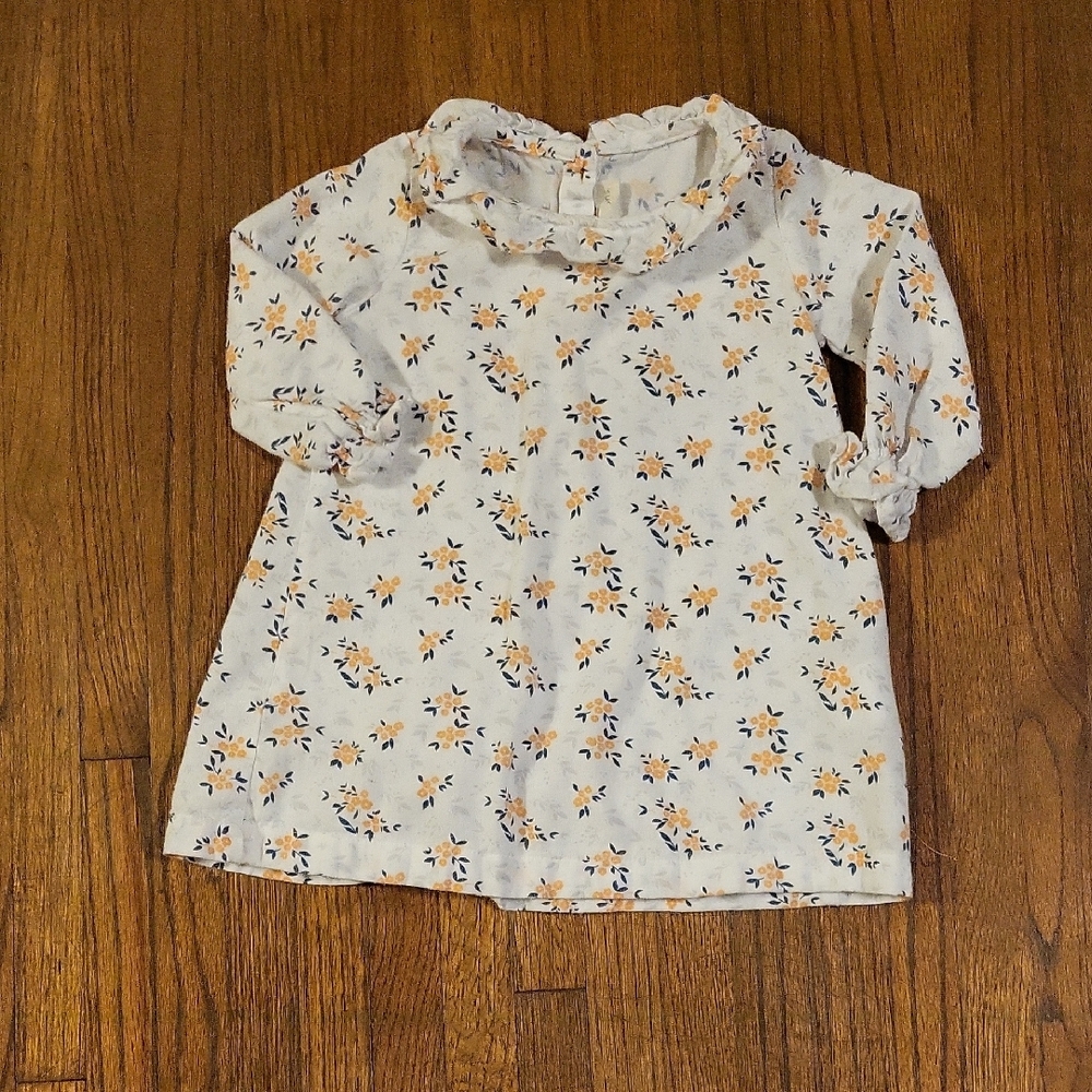 Baby Cottons Floral Long Sleeve Dress